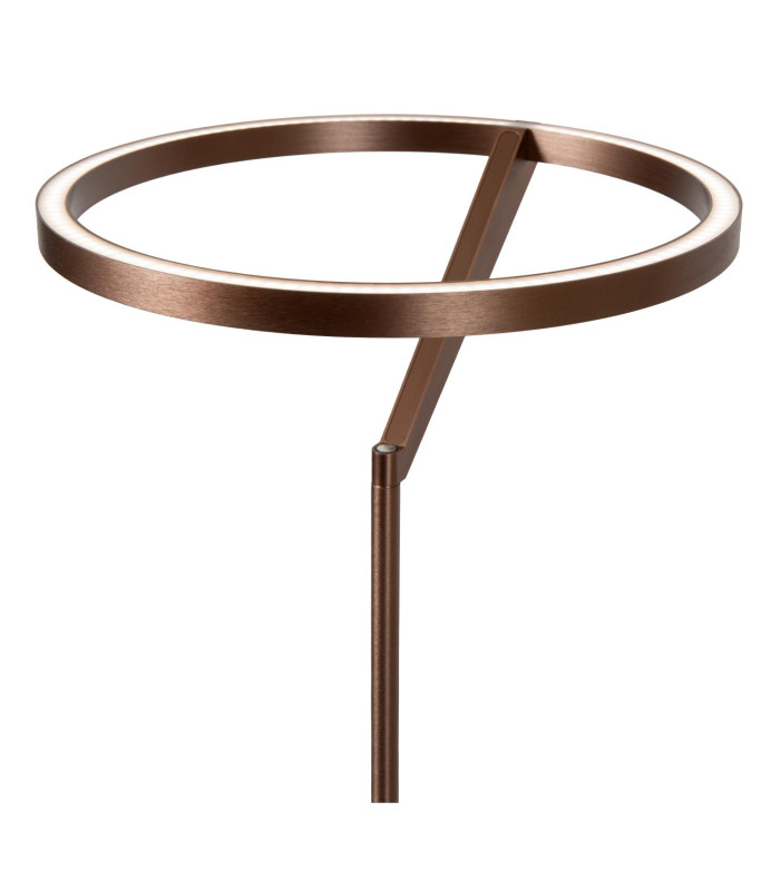 Lucide APPLAUSE - Floor lamp - Ø 33 cm - LED Dim. - CCT - 2700K/4000K - Coffee | Premium-10