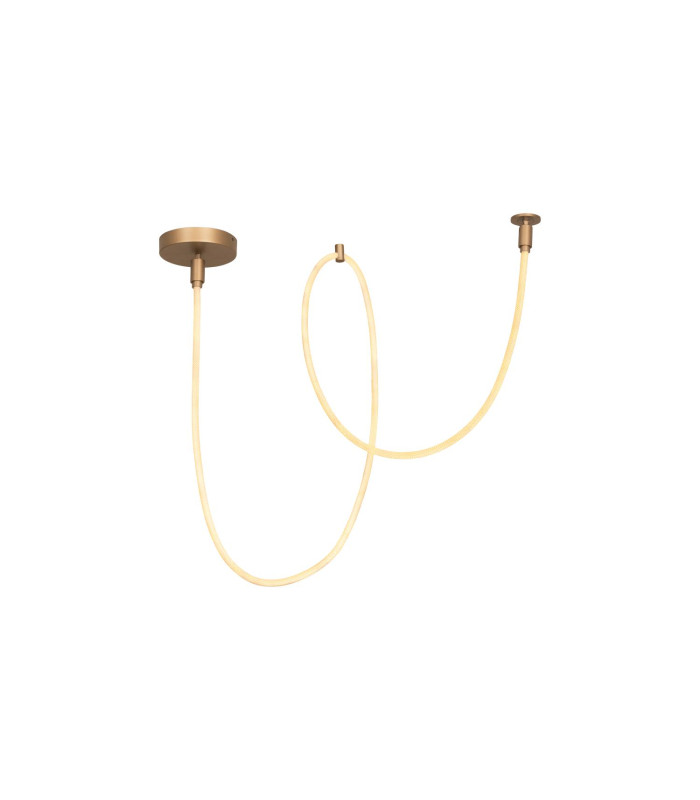 Lucide JANDERIN - Flush ceiling light - LED Dim. - CCT - 1x36W 2200K/3300K - Champagne Color | Vibes-10