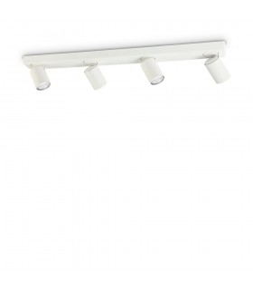 Indoor 4 Lights Ceiling Spotlight Lamp White, GU10 - 1