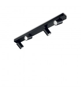 Indoor 4 Lights Ceiling Spotlight Lamp Black, GU10 - 1