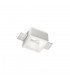 Indoor Plaster In Recessed Ceiling Lamp 1 Light White, GU10 - 1