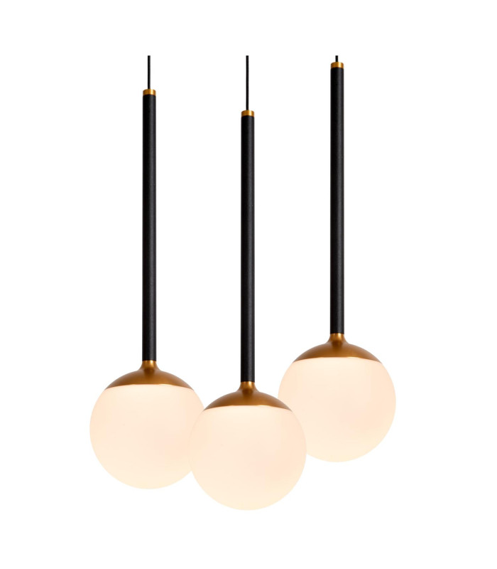 Lucide CALINA - Pendant light - LED Dim. - CCT - 12x7W 2200K/3300K - Black | Premium-7