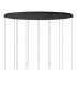 Lucide CALINA - Pendant light - LED Dim. - CCT - 12x7W 2200K/3300K - Black | Premium-8
