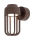 Lucide WELLS - Wall light Indoor/Outdoor - Ø 10 cm - LED - 1x8W 2700K - IP54 - Rust Brown | Essential-1
