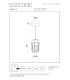 Lucide WELLS - Pendant light Indoor/Outdoor - Ø 10 cm - LED - 1x8W 2700K - IP54 - Rust Brown | Essential-6