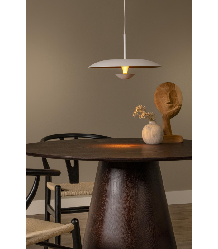 Lucide KENNETH - Pendant light - Ø 40 cm - LED Dim. - 1x12W 2700K - White | Premium-5