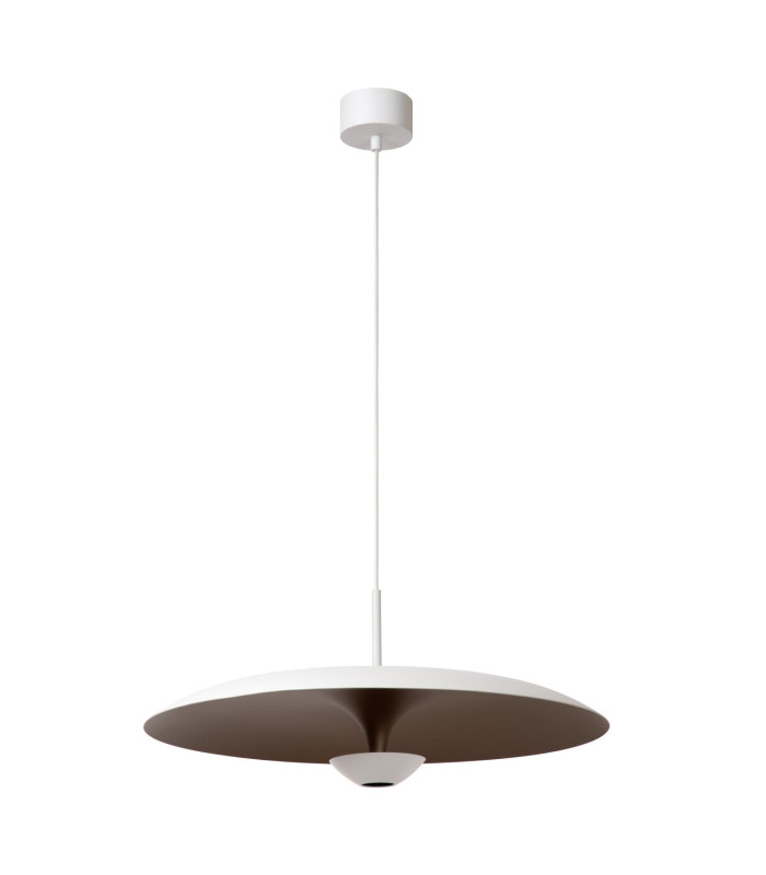 Lucide KENNETH - Pendant light - Ø 60 cm - LED Dim. - 1x16W 2700K - White | Premium-3