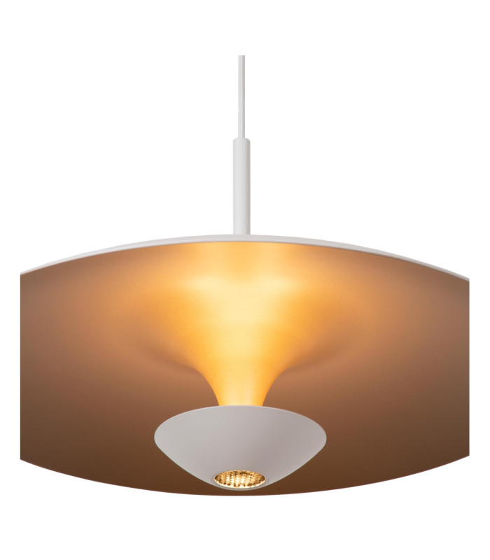 Lucide KENNETH - Pendant light - Ø 40 cm - LED Dim. - 1x12W 2700K - White | Premium-8