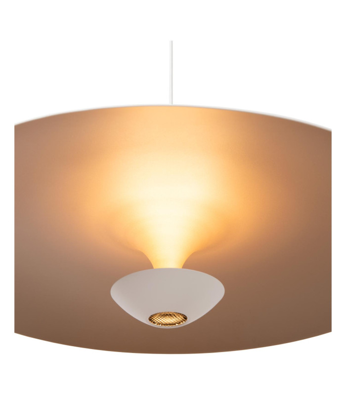 Lucide KENNETH - Pendant light - Ø 60 cm - LED Dim. - 1x16W 2700K - White | Premium-8