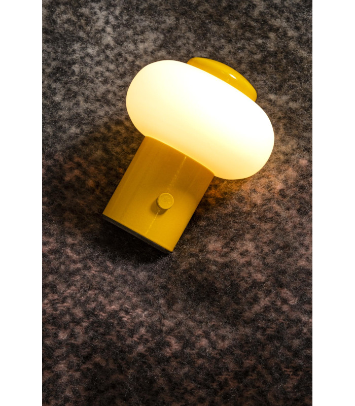 Lucide GUSTAV - Rechargeable Table lamp - Battery pack - Ø 8 cm - LED Dim. - 1x0