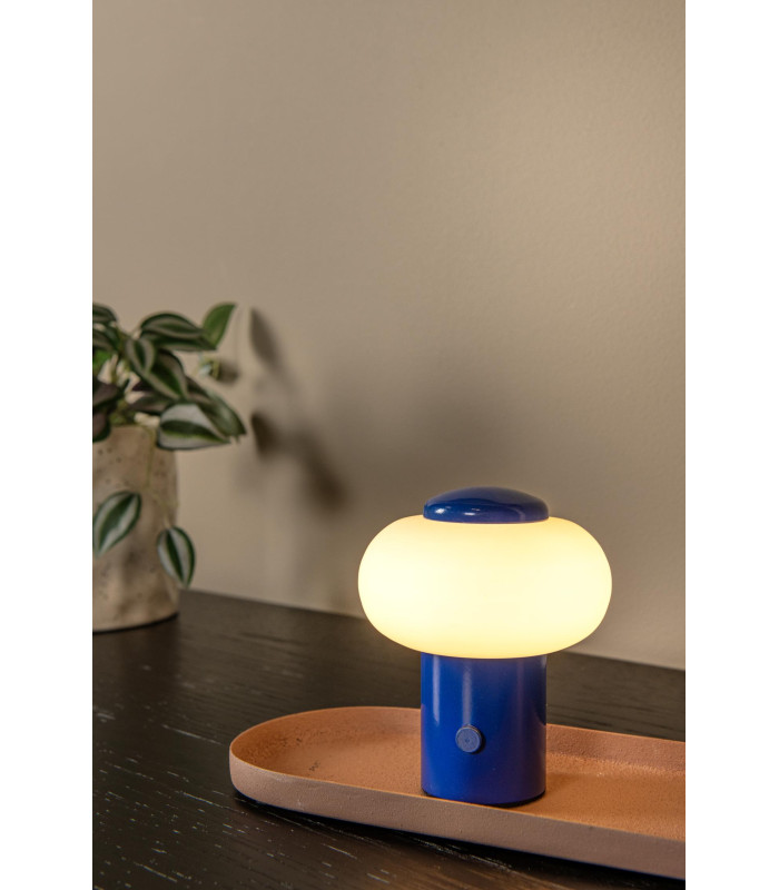 Lucide GUSTAV - Rechargeable Table lamp - Battery pack - Ø 8 cm - LED Dim. - 1x0
