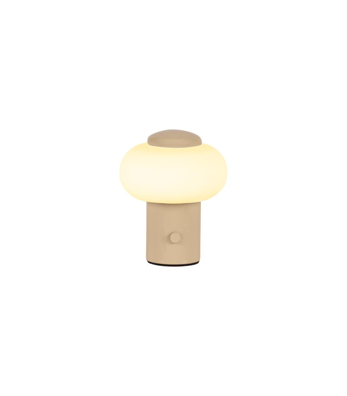 Lucide GUSTAV - Rechargeable Table lamp - Battery pack - Ø 8 cm - LED Dim. - 1x0