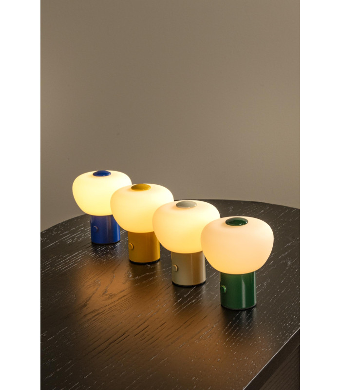 Lucide GUSTAV - Rechargeable Table lamp - Battery pack - Ø 8 cm - LED Dim. - 1x0