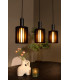Lucide LAMBRES - Pendant light - 5xE27 - Black-4