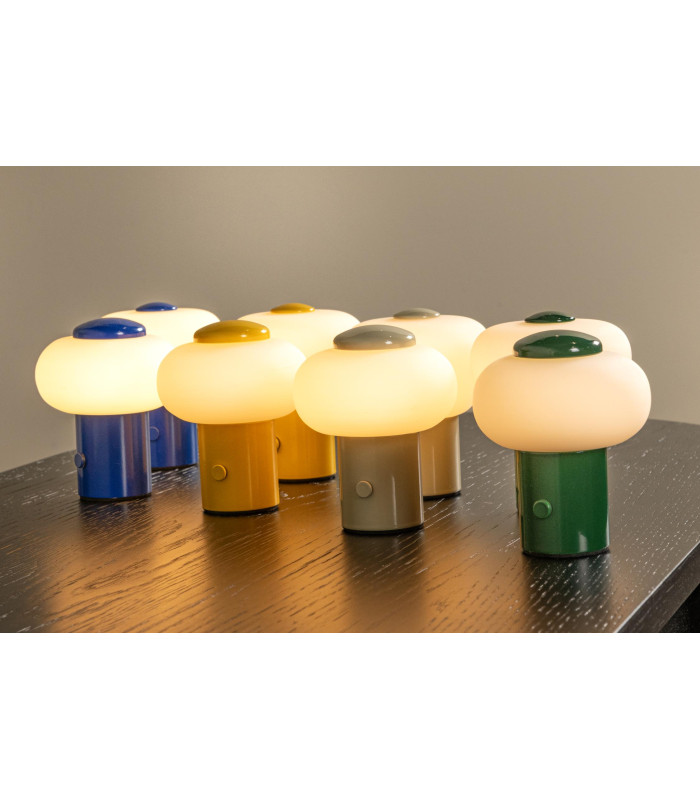 Lucide GUSTAV - Rechargeable Table lamp - Battery pack - Ø 8 cm - LED Dim. - 1x0