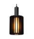Lucide LAMBRES - Pendant light - 5xE27 - Black-5