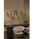 Lucide LAMBRES - Pendant light - 6xE27 - Black-3