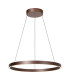 Lucide LIANE - Pendant light - Ø 80 cm - LED Dim. - CCT - 2x36W 2700K/4000K - Rust Brown | Vibes-1