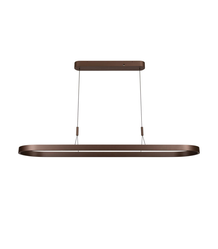 Lucide LIANE - Pendant light - LED Dim. - CCT - 2x40W 2700K/4000K - Rust Brown | Vibes-2