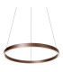 Lucide LIANE - Pendant light - Ø 80 cm - LED Dim. - CCT - 2x36W 2700K/4000K - Rust Brown | Vibes-7