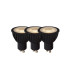 Lucide MR16 - Led bulb - Ø 5 cm - LED Dim. - GU10 - 3x5W 3000K - Black - Set of 3-1