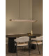 Lucide LIANE - Pendant light - LED Dim. - CCT - 2x40W 2700K/4000K - Rust Brown | Vibes-4