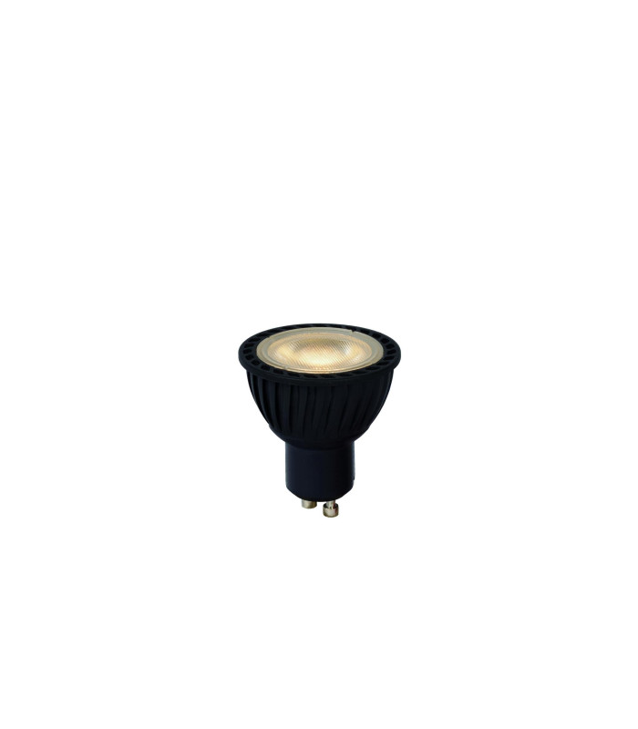 Lucide MR16 - Led bulb - Ø 5 cm - LED Dim. - GU10 - 3x5W 3000K - Black - Set of 3-3