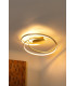 Lucide SARDANA - Flush ceiling light - LED Dim. - 1x54W 2700K - Matt Gold / Brass | Premium-5