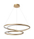 Lucide SARDANA - Pendant light - Ø 80 cm - LED Dim. - 1x74W 2700K - Matt Gold / Brass | Premium-3