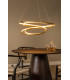 Lucide SARDANA - Pendant light - Ø 80 cm - LED Dim. - 1x74W 2700K - Matt Gold / Brass | Premium-5