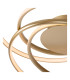 Lucide SARDANA - Flush ceiling light - LED Dim. - 1x54W 2700K - Matt Gold / Brass | Premium-8