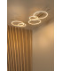 Lucide NICOLA - Flush ceiling light - LED - CCT - 1x37W 2700K/4000K - Taupe | Essential-4