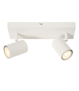 Lucide AMIGO - Ceiling spotlight - 2xGU10 - White-1
