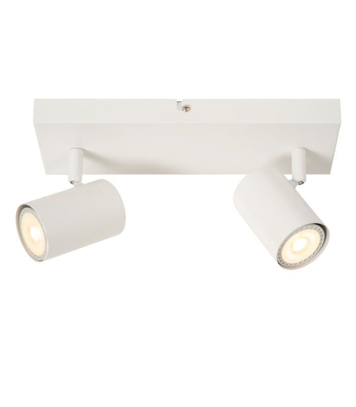 Lucide AMIGO - Ceiling spotlight - 2xGU10 - White-1