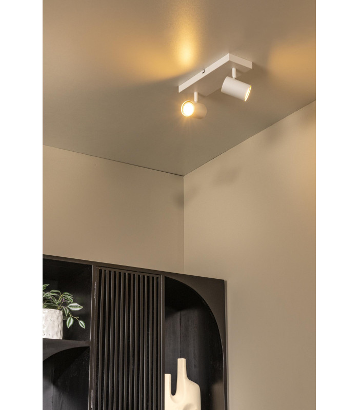 Lucide AMIGO - Ceiling spotlight - 2xGU10 - White-3