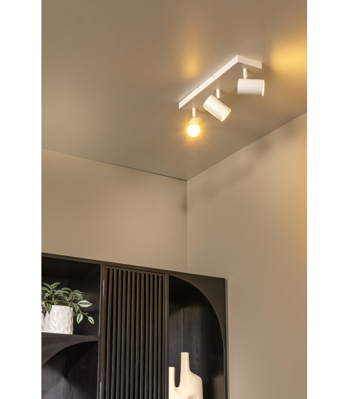 Lucide AMIGO - Ceiling spotlight - 3xGU10 - White-3