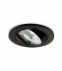 Indoor Recessed Downlight Lamp 1 Light Black, GU10 - 1
