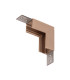 Lucide Premium LINIAL Track -Corner Vertical -  1-circuit Track lighting system  - Champagne-1