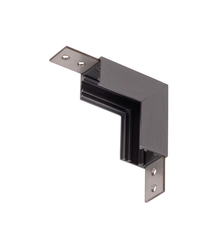 Lucide Premium LINIAL Track -Corner Vertical -  1-circuit Track lighting system  - Satin Gun Metal-1