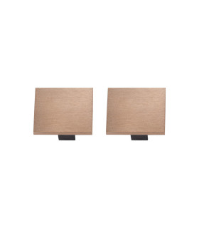 Lucide Premium LINIAL End cap - 1-circuit Track lighting system - Set of 2 - Champagne-1