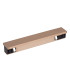 Lucide Premium LINIAL Straight - connector - 1-circuit Track lighting system  - Champagne-1