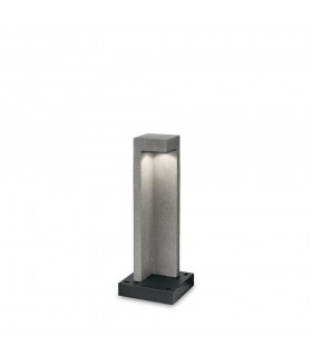 Integrated LED Outdoor Bollard Lamp 1 Light Granite 3000K IP55 - 1