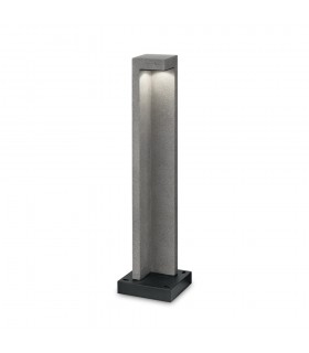 Integrated LED Outdoor Bollard Lamp 1 Light Granite 3000K IP55 - 1