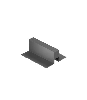 Lucide Premium LINIAL Connection box with two wings & Terminal block - circuit Track lighting system - Satin Gun Metal-1