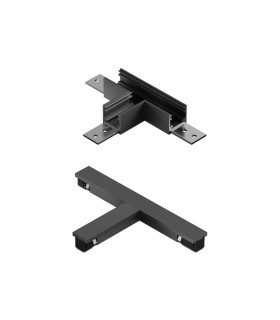 Lucide Premium LINIAL T-connector -  1-circuit Track lighting system  - Satin Gun Metal