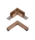 Lucide Premium LINIAL L-connector & Track - Corner Horizontal -  1-circuit Track lighting system  - Champagne-1