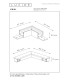 Lucide Premium LINIAL L-connector & Track - Corner Horizontal -  1-circuit Track lighting system  - Champagne-2