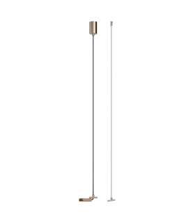 Lucide Premium LINIAL Pendant connection for built-in driver - 1-circuit Track lighting system - Champagne-1