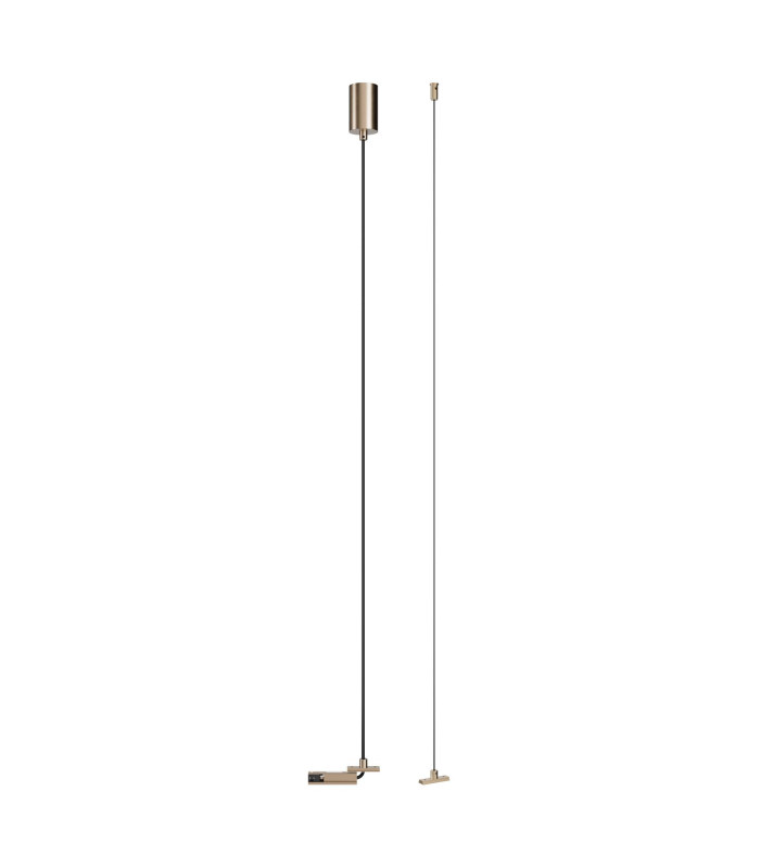 Lucide Premium LINIAL Pendant connection for built-in driver - 1-circuit Track lighting system - Champagne-1