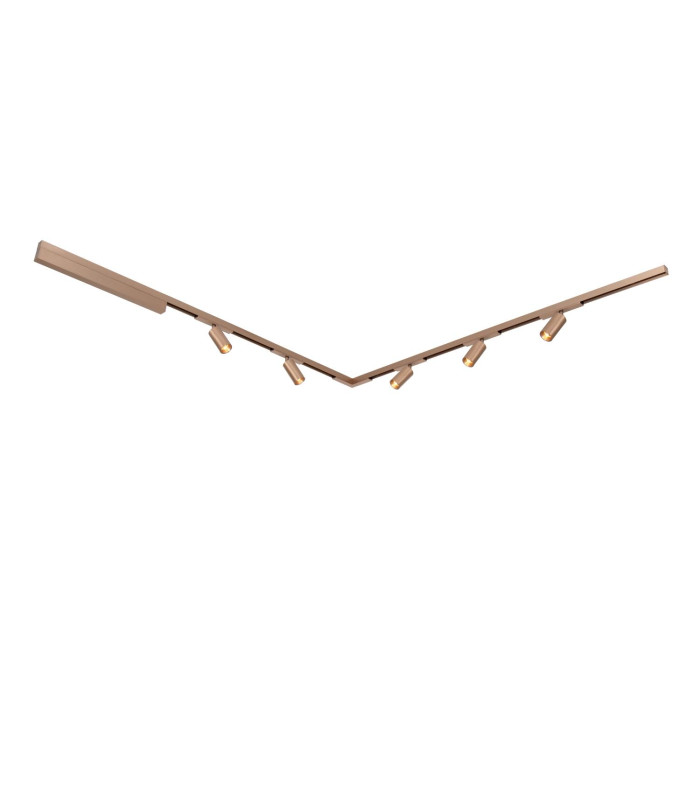 Lucide Premium LINIAL BIX Track - 1-circuit Track lighting system - 1xLED -Champagne-5